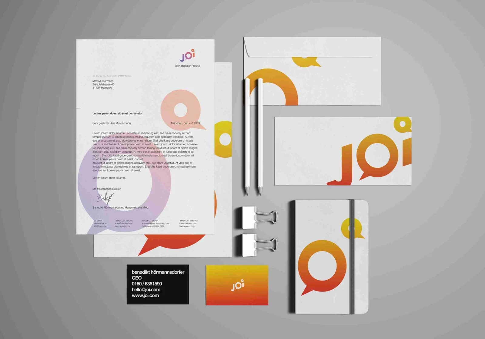 JOI – Corporate Equipment