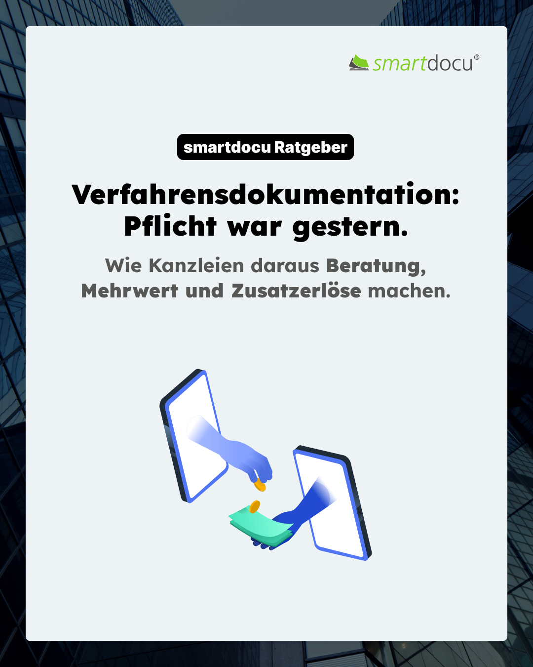 Social Media Cover zur Verfahrensdokumentation